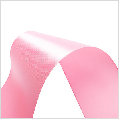 1.5" Swiss Pink Single Face Satin Ribbon Detail