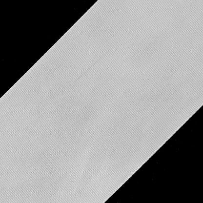 2.25" White Single Face Satin Ribbon Detail
