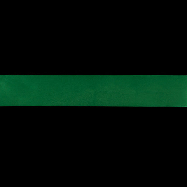 2.25" Emerald Single Face Satin Ribbon