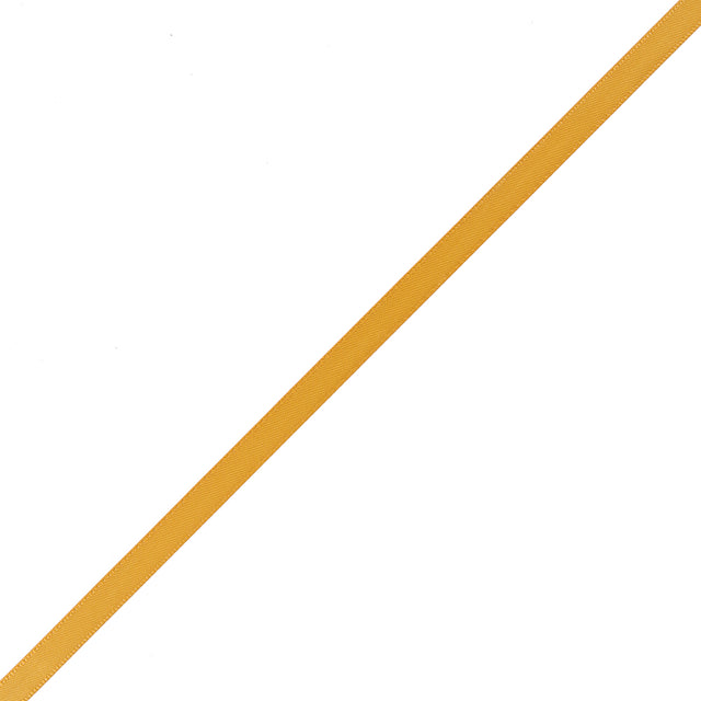 1/4" Yellow Gold Double Face Satin Ribbon
