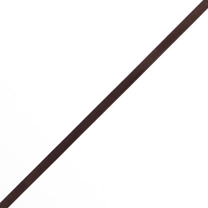 1/4" Brown Double Face Satin Ribbon