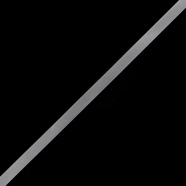 3/8" Light Gray Double Face Satin Ribbon