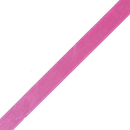 3/8" Hot Pink Double Face Satin Ribbon Detail