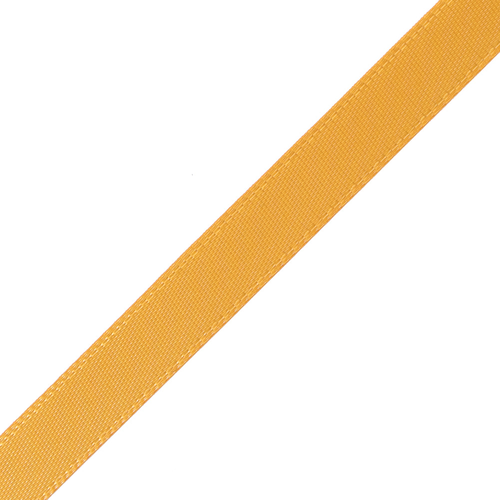 3/8" Yellow Gold Double Face Satin Ribbon Detail