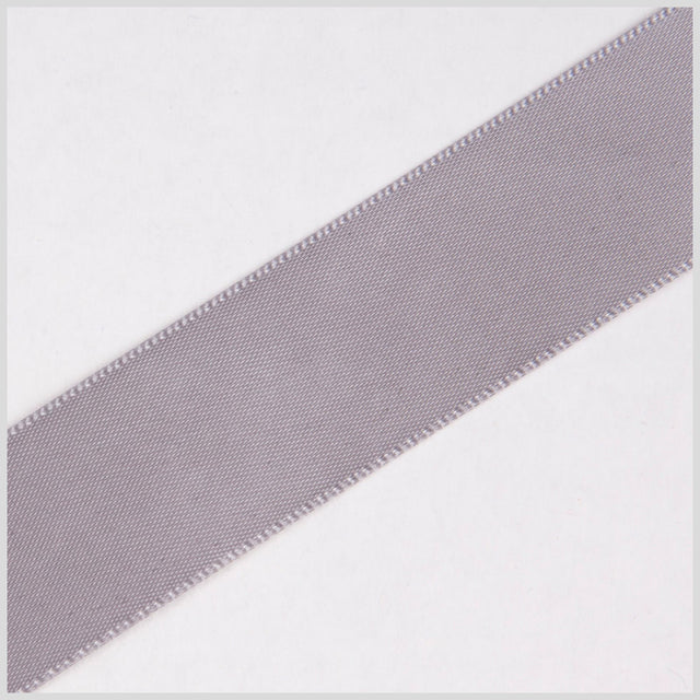 7/8" Light Gray Double Face Satin Ribbon