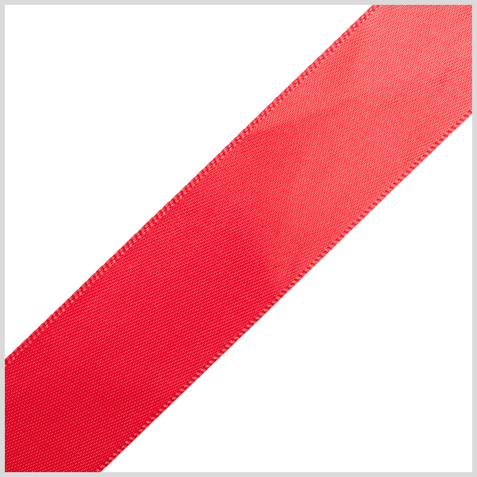 7/8" Red Double Face Satin Ribbon
