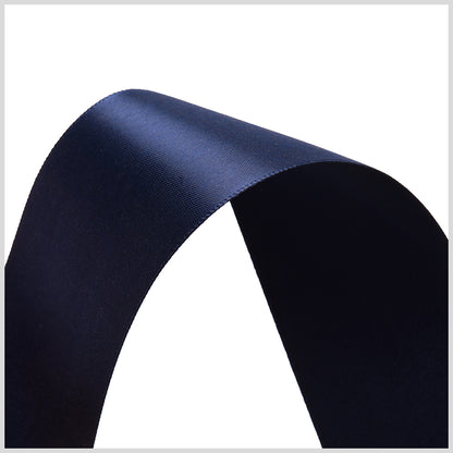 1.5" Navy Double Face Satin Ribbon Detail