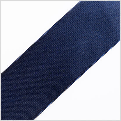 1.5" Navy Double Face Satin Ribbon