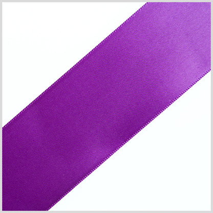 1.5" Purple Double Face Satin Ribbon