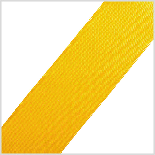 1.5" Yellow Gold Double Face Satin Ribbon