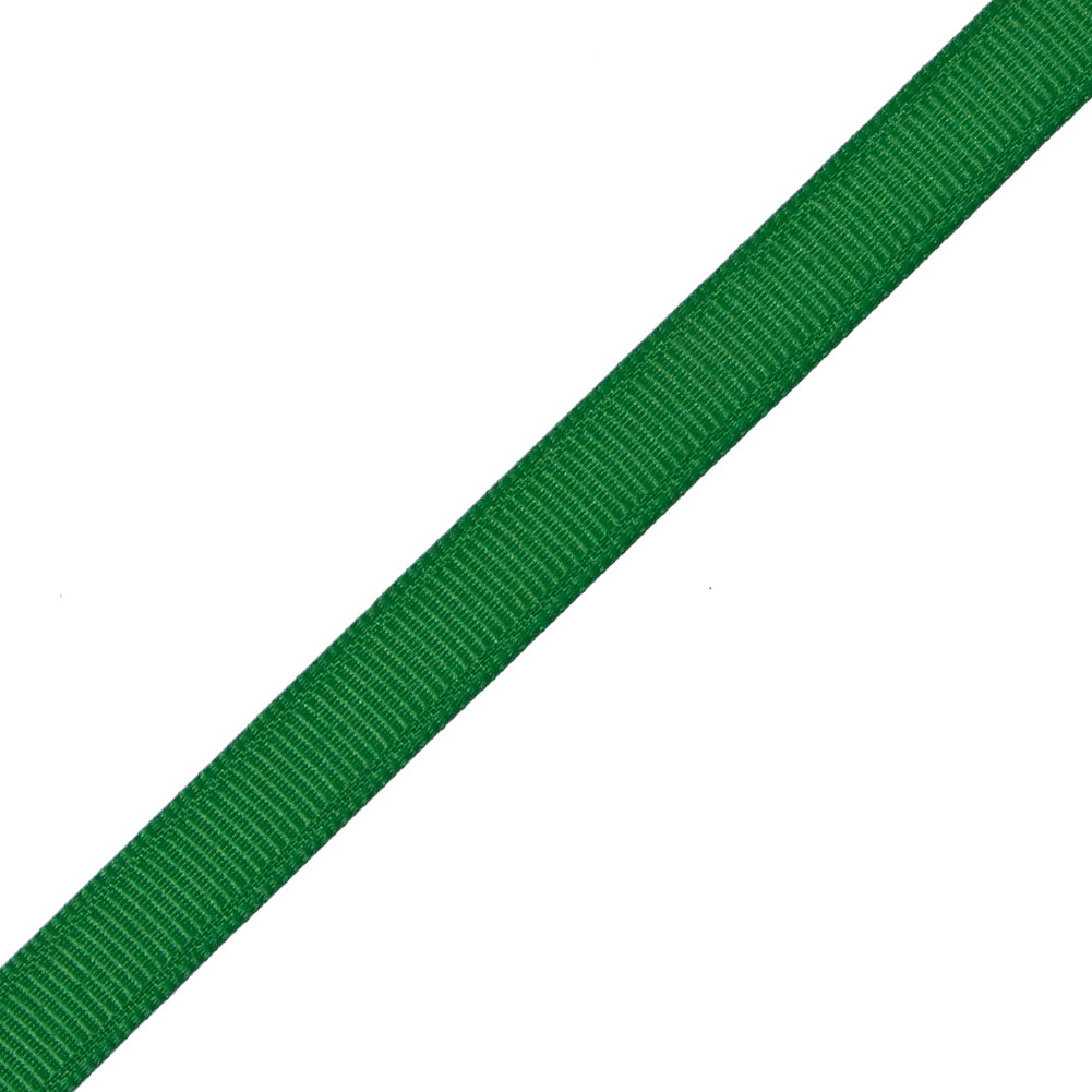 Emerald Grosgrain Ribbon - 0.375" Detail