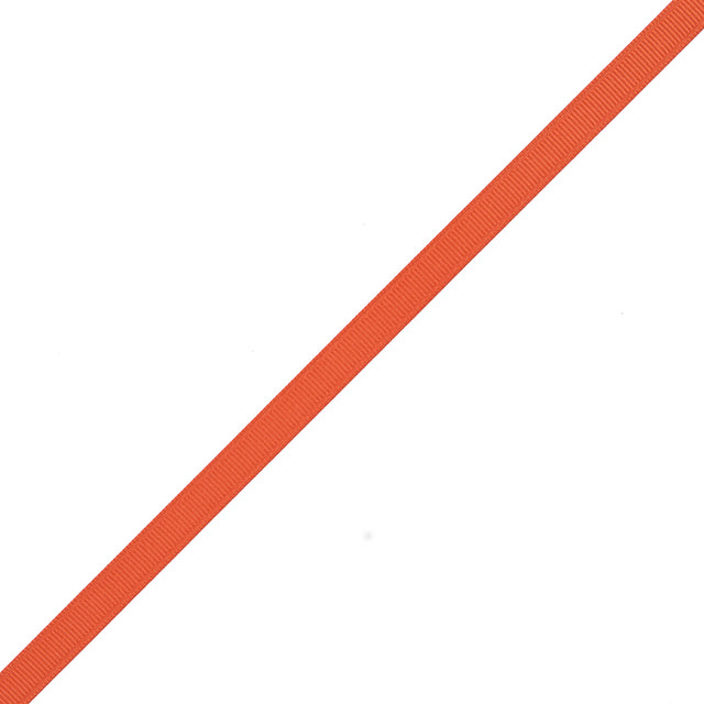 Orange Grosgrain Ribbon