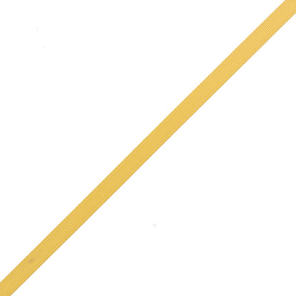 Yellow Grosgrain Ribbon - 0.375"