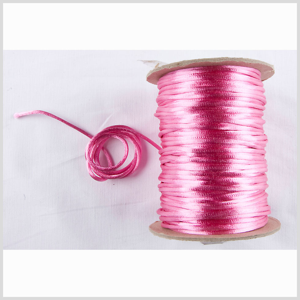 1mm Shocking Pink Rattail Cord
