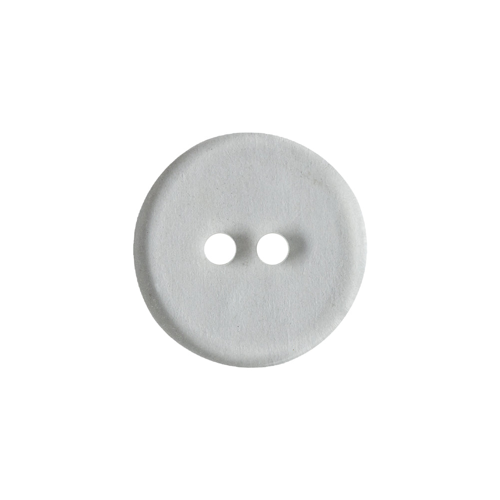 Transparent Smooth Top 2-Hole Plastic Button - 32L/20mm