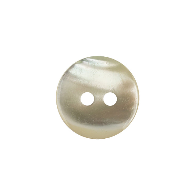 Imported Mother of Pearl 2-Hole Laser Cut Shell Button - 28L/18mm