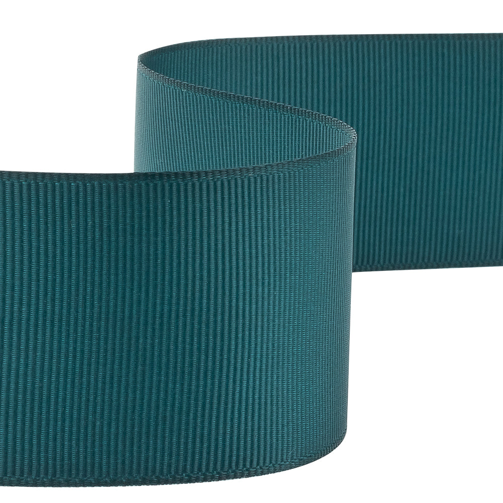 Teal Grosgrain Ribbon - 1.5" Detail