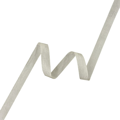 White Asparagus Woven Edge Rayon Seam Binding - 0.6"