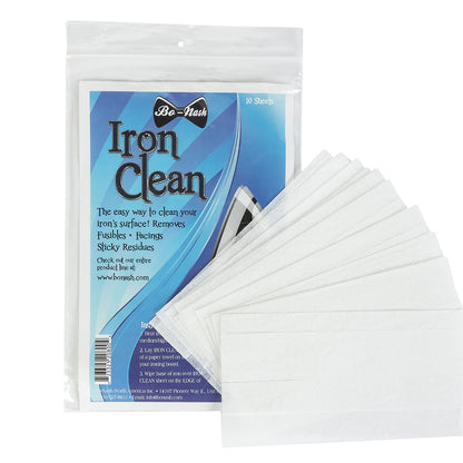 Iron Cleaning Wipe Detail