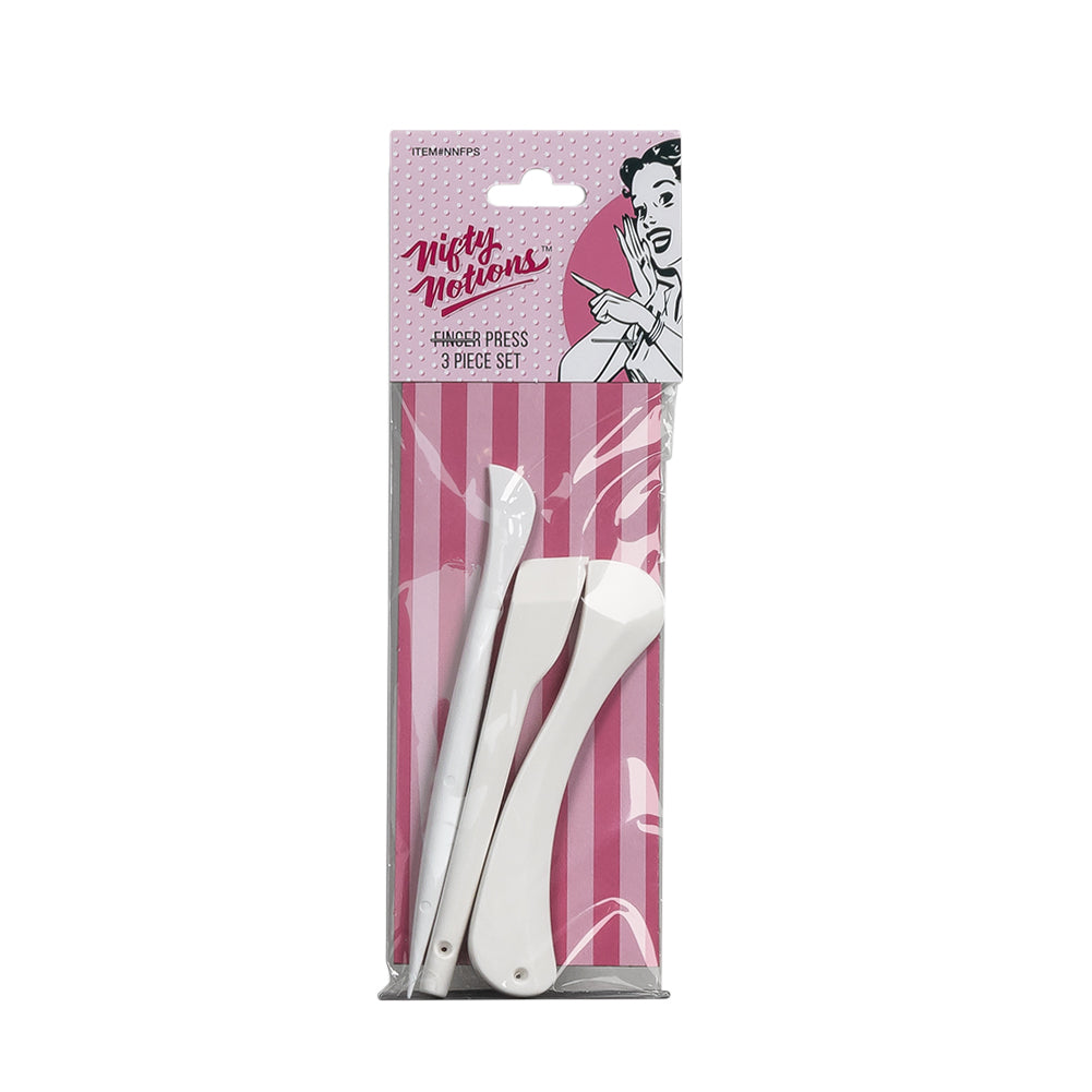 Nifty Notions Finger Presser Set - Pack of 3