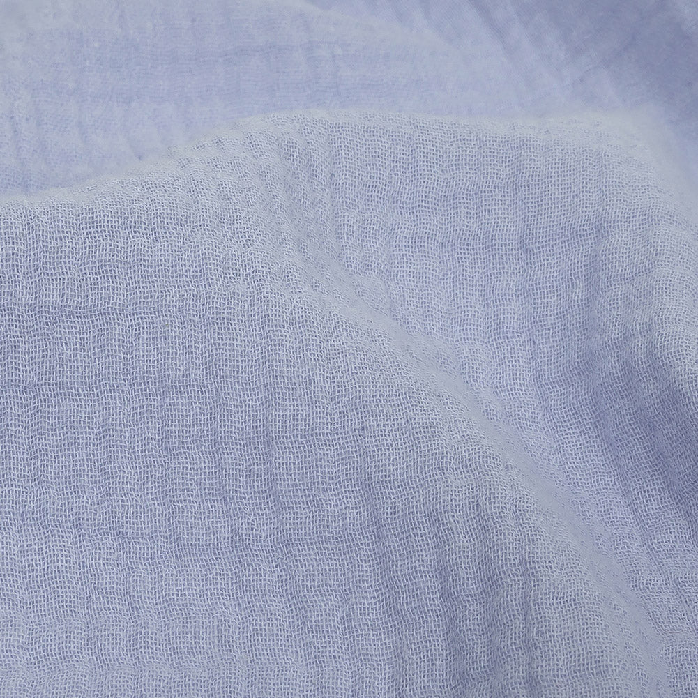 Double Cotton Gauze - Pale Blue - Talamanca Collection Full