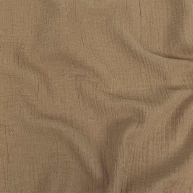 Double Cotton Gauze - Taupe - Talamanca Collection