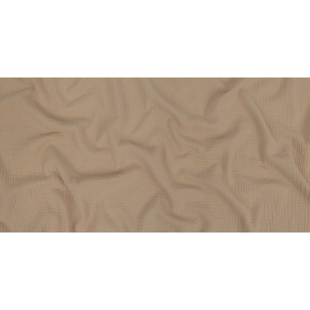 Double Cotton Gauze - Beige - Talamanca Collection Folded