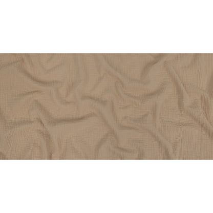 Double Cotton Gauze - Beige - Talamanca Collection Folded