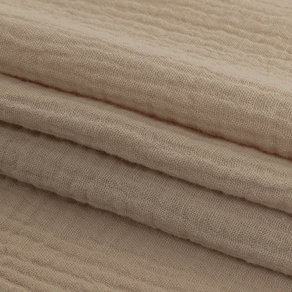 Double Cotton Gauze - Beige - Talamanca Collection Detail