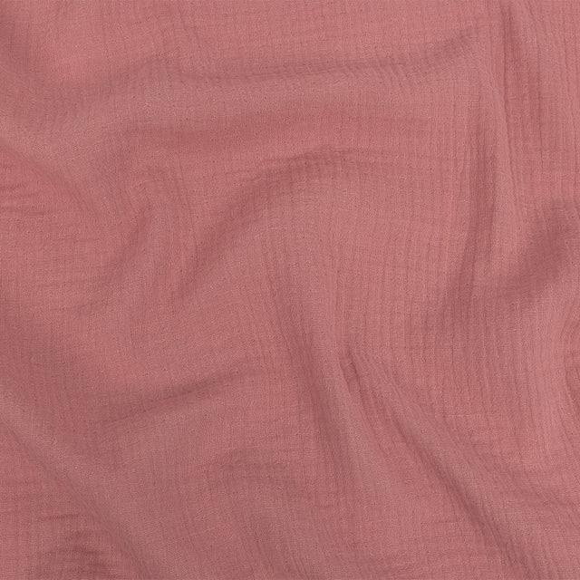 Double Cotton Gauze - Dusty Rose - Talamanca Collection