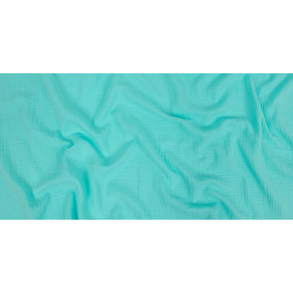 Double Cotton Gauze - Aqua - Talamanca Collection Full