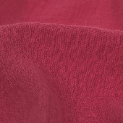 Double Cotton Gauze - Raspberry - Talamanca Collection Full