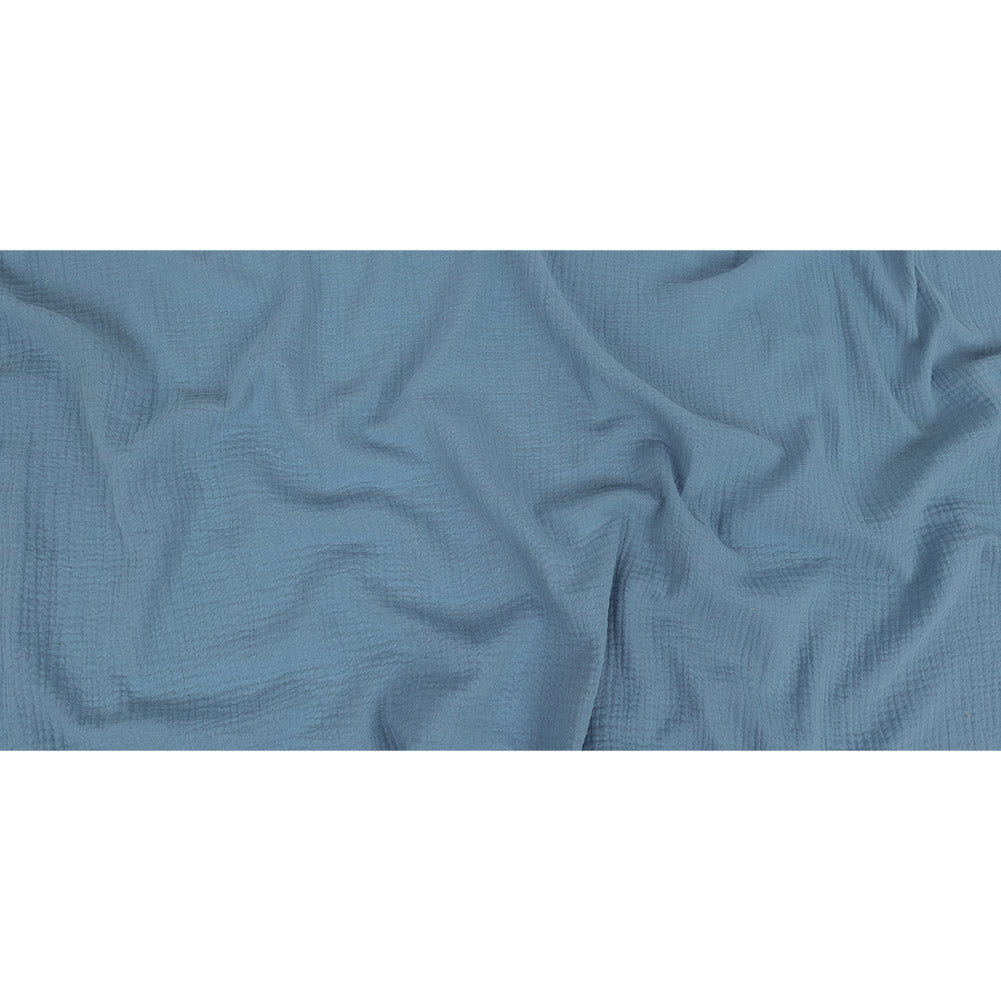 Double Cotton Gauze - Steel Blue - Talamanca Collection Full