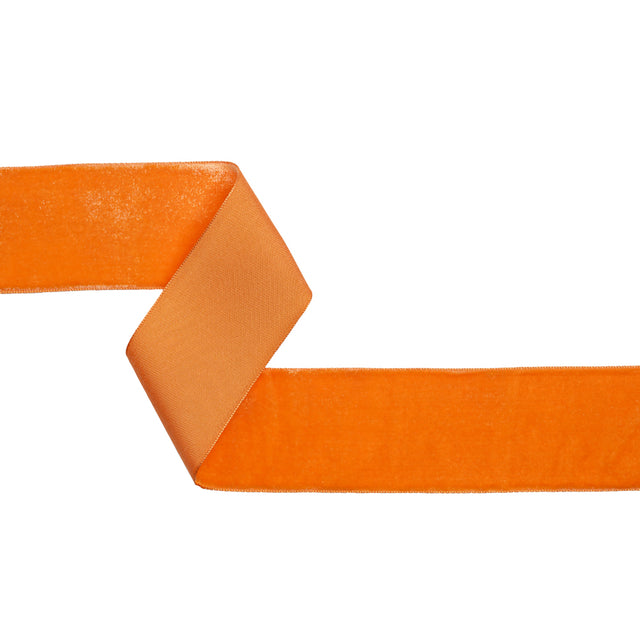 Velvet Ribbon Single Faced - 2" - Apricot