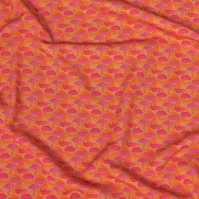 Mood Exclusive Sahara Sunrise Stretch Polyester Crepe
