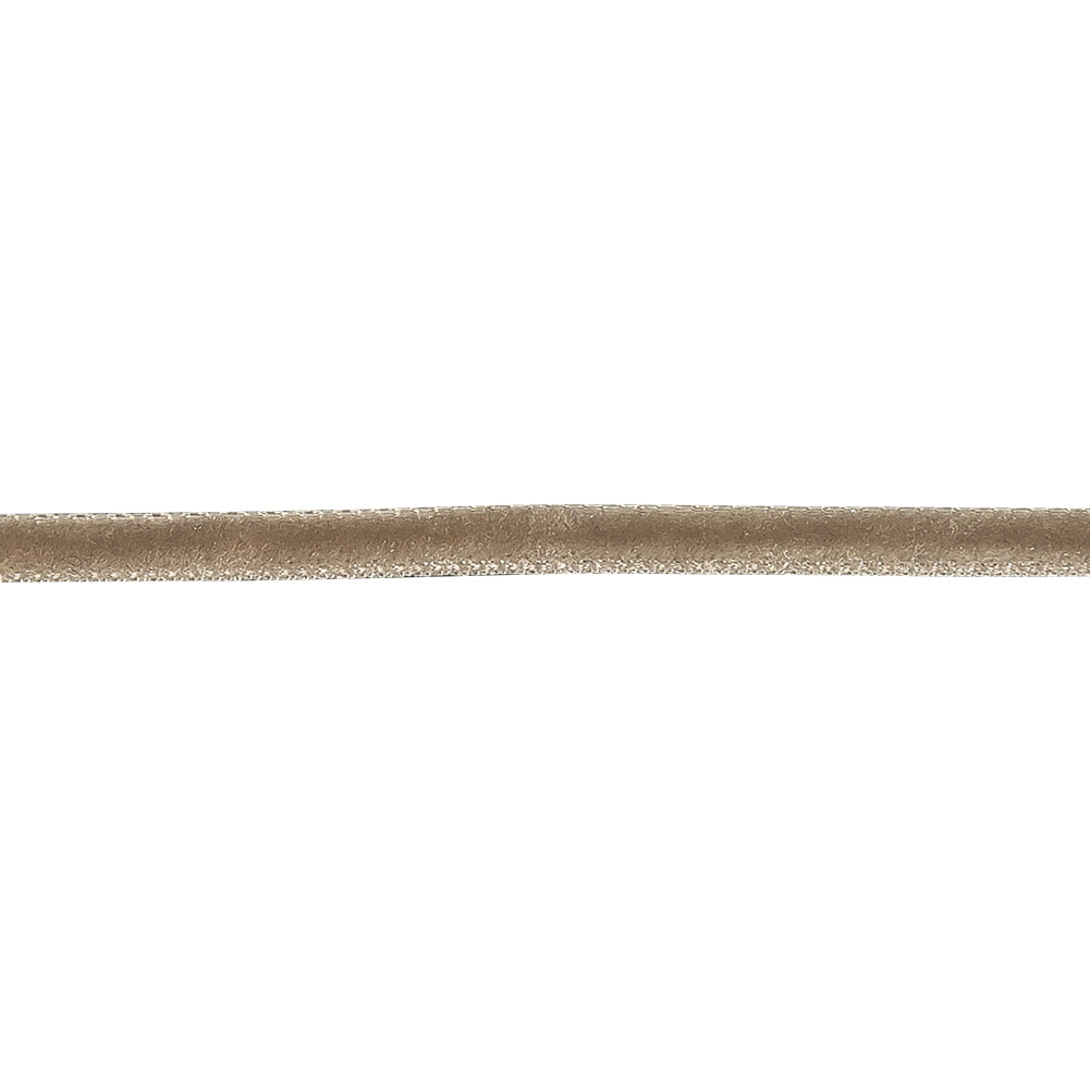 Smoke Gray Single Face Velvet Ribbon - 0.125" Detail