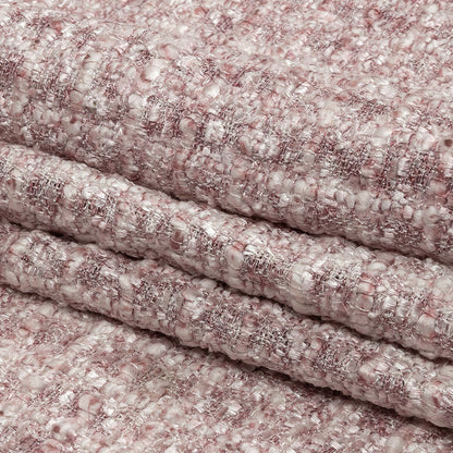 Newcastle Mauve and White Viscose and Acrylic Chenille Tweed Full