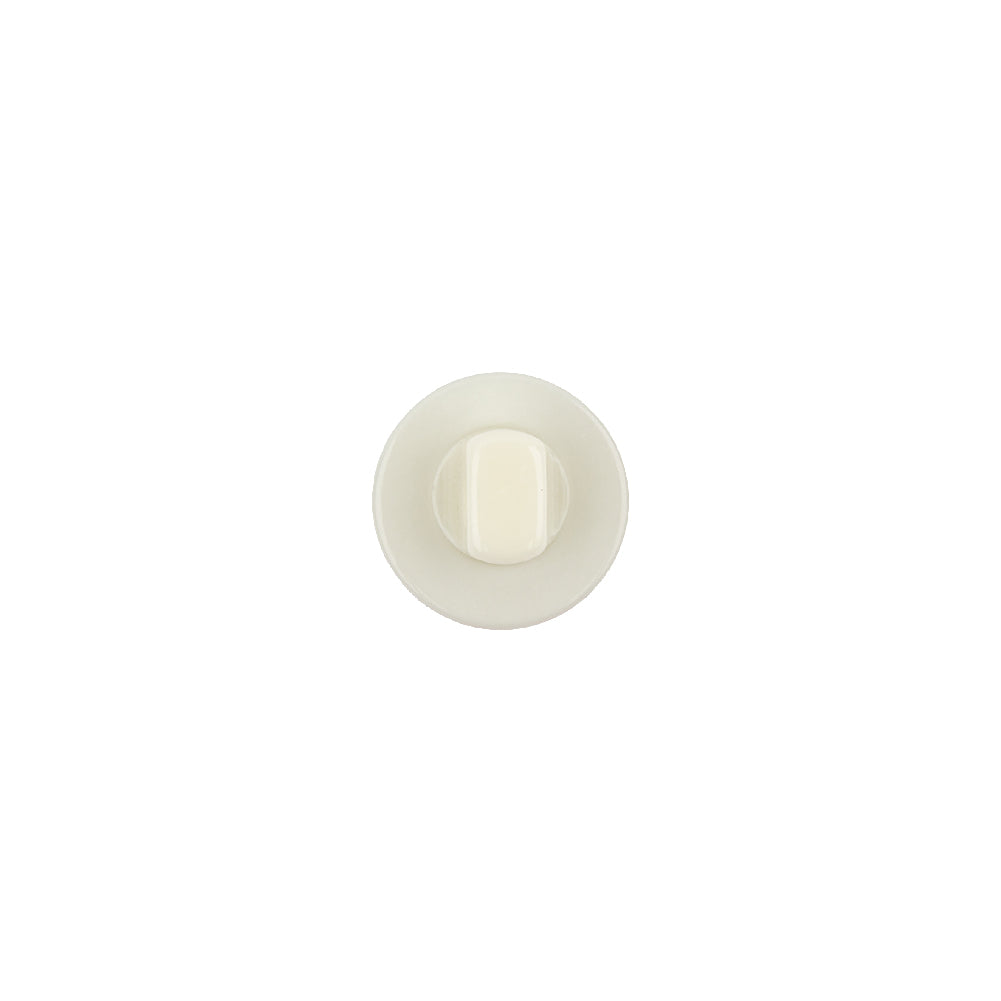 Silver Rainbow Glitter Translucent Shank Back Button - 16L/10mm Detail