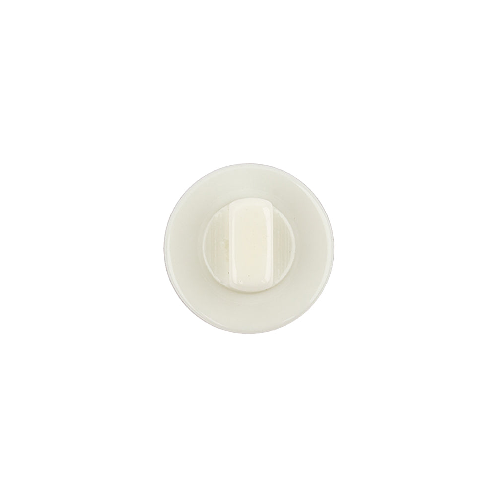 Silver Rainbow Glitter Translucent Shank Back Button - 20L/12.5mm Detail