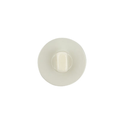 Silver Rainbow Glitter Translucent Shank Back Button - 24L/15mm Detail