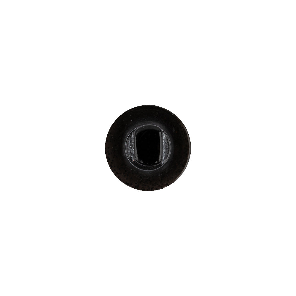 Black Rainbow Glitter Translucent Shank Back Button - 18L/11.5mm Detail