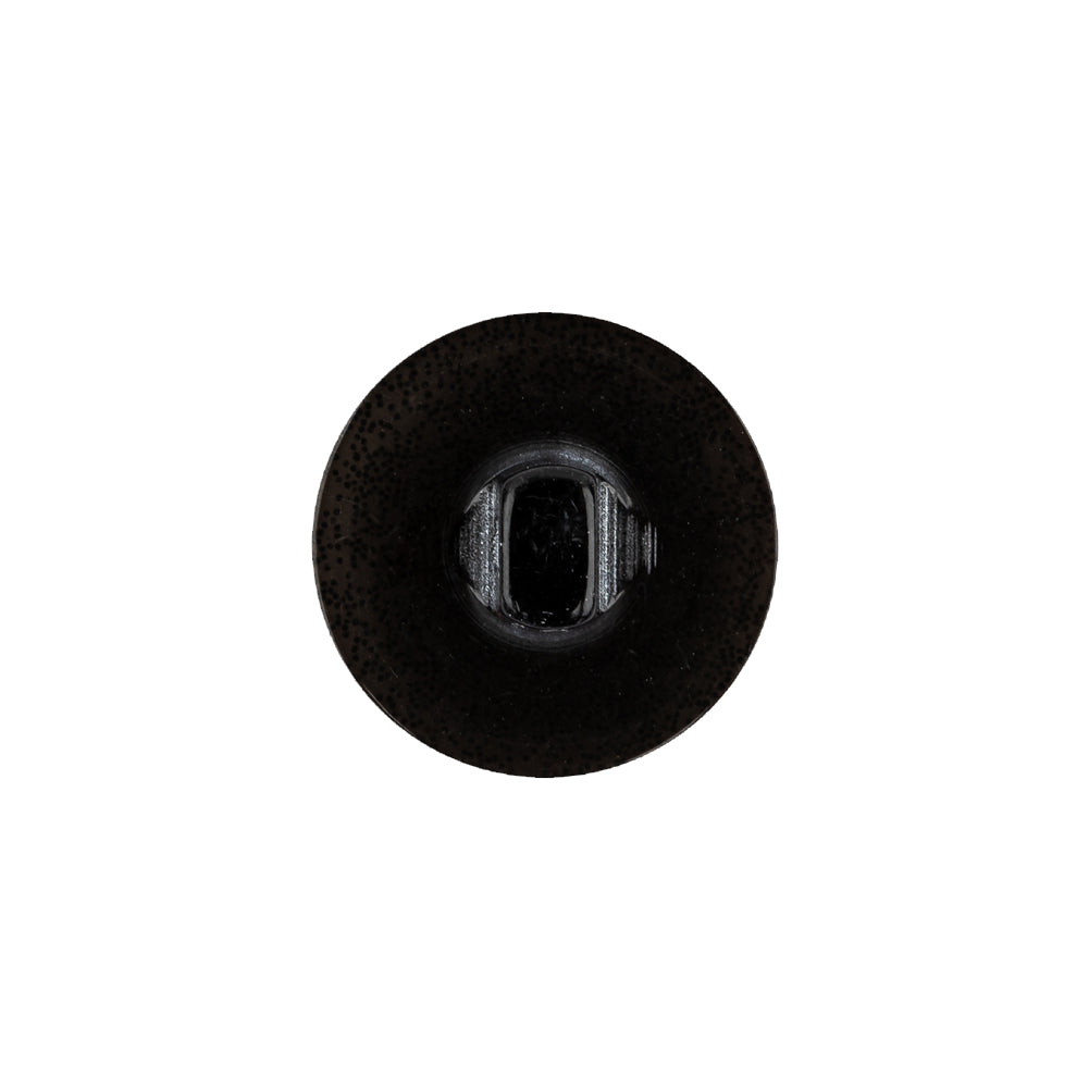 Black Rainbow Glitter Translucent Shank Back Button - 28L/18mm Detail