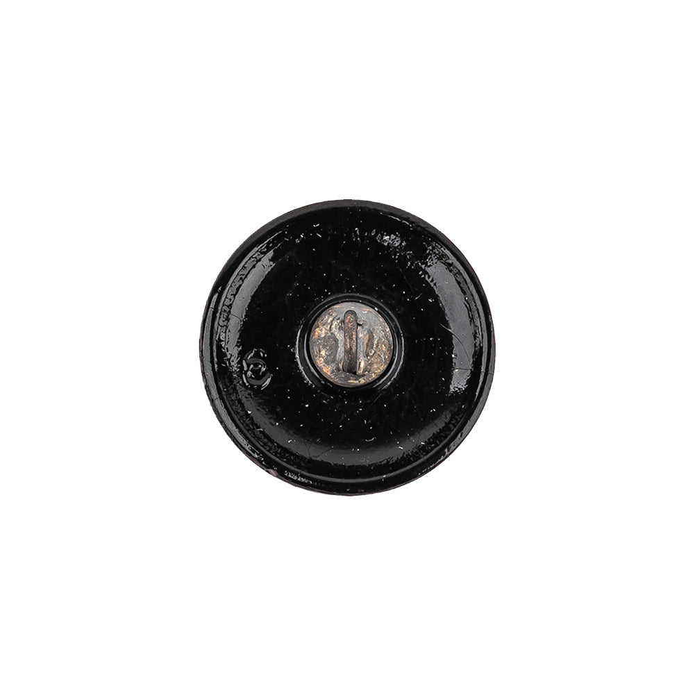 Vintage Amethyst Classical Shank Back Glass Button - 28L/18mm Detail