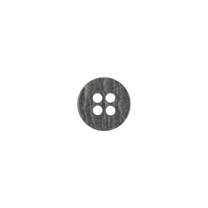 Light Gray Iridescent 4-Hole Plastic Button - 16L/10mm Detail