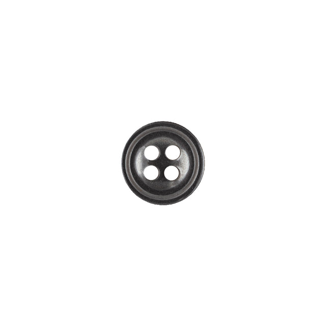 Light Gray Iridescent 4-Hole Plastic Button - 16L/10mm