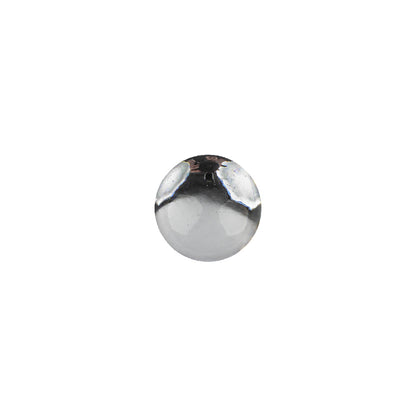 Vintage Swarovski Crystal Aluminum Foiled Dome-Shaped Shank Back Button - 16L/10mm