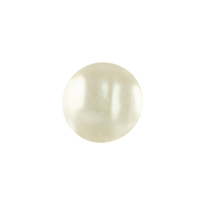 Vintage Ivory Abstract Pearlescent Shank Back Plastic Button - 24L/15mm