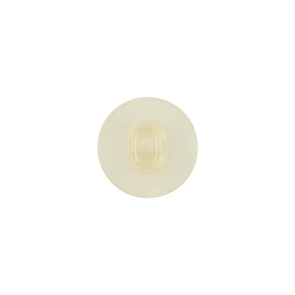 Vintage Ivory Abstract Pearlescent Shank Back Plastic Button - 20L/12.5mm Detail