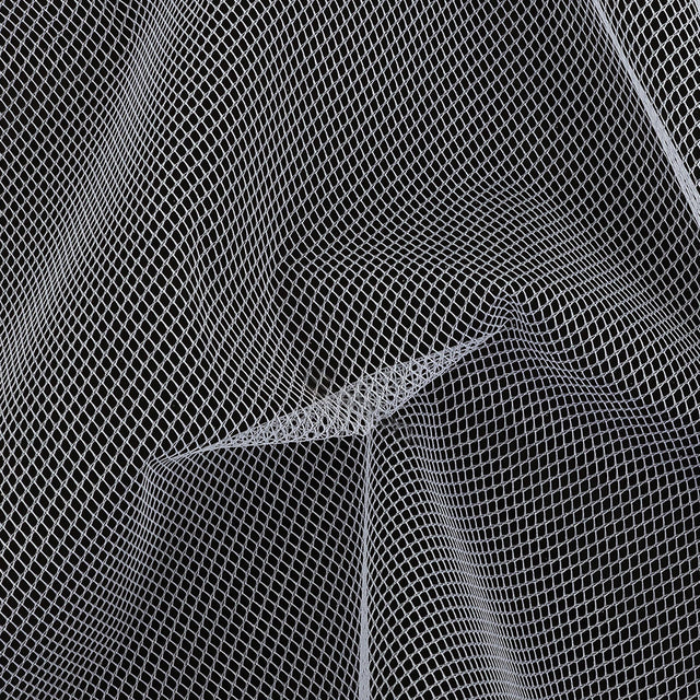 Nylon Cancan Tulle - White