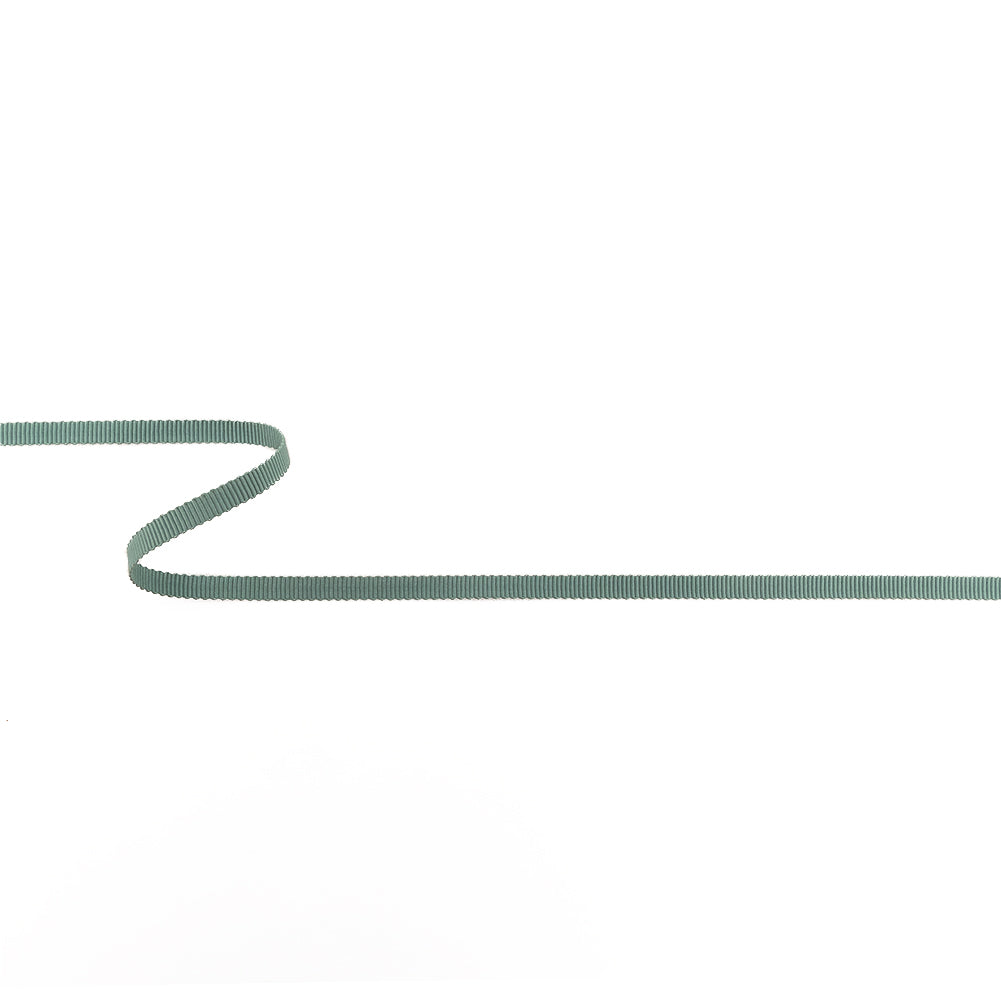 Sage Petersham Grosgrain Ribbon - 0.25"